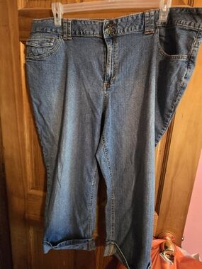 St. John's Bay Women's Stretch Denim Jeans - Denim Blue